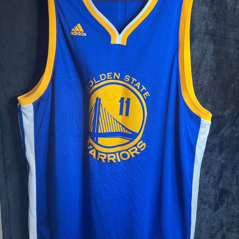 Adidas NBA Golden State Warriors Klay Thompson #11 Swingman Jersey Men’s XXL Blu